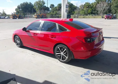 2022 Honda Civic Touring из США, поврежденный, VIN 2HGFE1F93NH301132